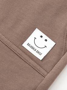 Balabala 2025 New Summer Kids Cotton Casual Shorts, Boys Knee-Length Pants - Walnut Brown - View 4