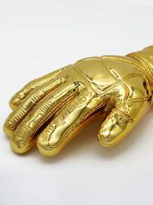 1 Piece Customized Golden Resin Best Goalkeeper Football Match Trophy, Creative Goalkeeper MVP Champion Award, Sports Competition Player Match Prize - Multicolor - View 3