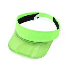 1頂男女通用透明帽檐棕豹花紋遮陽棒球帽，適用於春夏郊游、日常休閒 - 拼色 - 查看 2