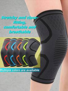 1 件/2 件护膝和护袖，针织面料防滑护膝，运动关节保护器，适用于户外跑步、篮球、骑自行车，提供保护和舒适感
