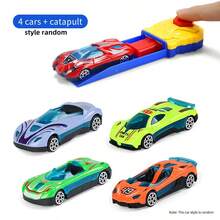 Alloy Scooter Ejection Jam Car Random Car Model Exquisite Set Boy Puzzle Education Birthday Gift Halloween Gift - Multicolor - View 10
