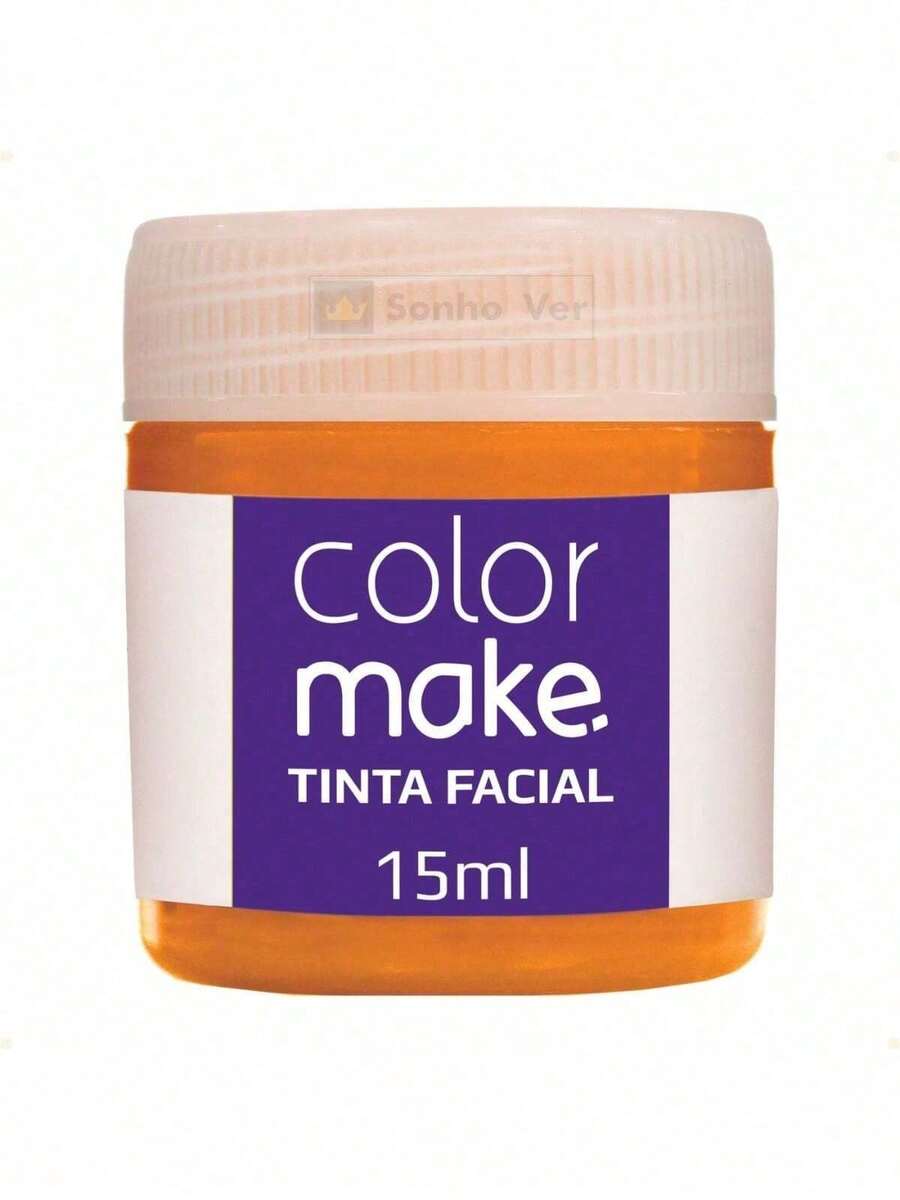 Colormake Liquid Paint All Colors Normal And Neon 15ml - Naranja - Ver 1