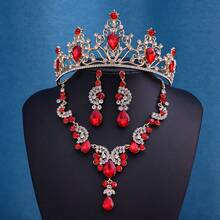 3 件皇冠头带，适合亲子表演、生日派对、庆祝头饰 - 彩色 - 查看 4