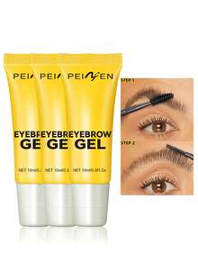 眉毛定型啫喱 - 透明眉毛定型啫喱，眉毛固定啫喱，防水防汗眉毛修复液，眉形修饰美容院及家用化妆品 - 彩色 - 查看 12