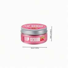 Raspberry Lip Scrub 30g Exfoliate Dead Skin, Brighten Lip Color, 24 Hour Deep Moisturizing, Nourishing Lip Skin.