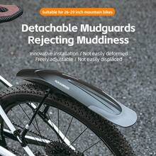 ROCKBROS Suspension-Compatible Mudguard | No-Drill Design & All-Terrain Proof - Multicolor - View 4