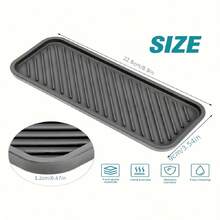 1PC Silicone Sponge Holder Kitchen Sponge Holder,Silicone Sink Organizer Tray Organizer Tray For Bathroom, Soap Dispenser - Multicolor - View 2