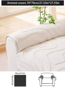 1pc Universal Sofa Cover, Modern Minimalist Anti-Slip Sofa Cushion, Removable And Washable Sofa Slipcover, Fashionable Soft & Non-Fading Decorative Sofa Blanket, Suitable For Bedroom, Office, Living Room, L-Shaped Sofa & 1/2/3/4-Seat Sofa.