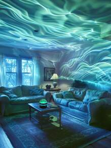 Wireless Remote Control USB Powered LED Star Sky Projector, Affordable Birthday Gift For Game Room/Bedroom, Small Night Light, Meditation Light, Sleep Aid, Ceiling, Star Sky, Room Decor, Home Decor, Lighting Projector