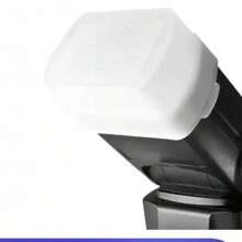 Soft Flash Diffuser Box For Godox V860II, V850II, TT685, TT600 Speedlights - High Impact ABS Material, Softbox, No Battery Required, Compatible With Sony, Nikon, Canon 580EX - Improve Photo Shooting Quality