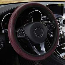 Car Anti-Slip Steering Wheel Cover Braid On The Steering Wheel Cover Shoulder Pad Holder Breathable Auto Wheel Cover Accessories