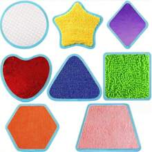 8pcs/Set Multifunctional Sensory Textured Mat, For Indoor & Outdoor Use, Sensory Carpet, Sensory Play Toy Mat Room Decor Rug Bedroom Decor Rugs