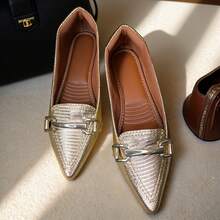 Sapatilha Feminina Lezard Ouro Light | Enfeite Reto Ouro Light – Fashionista, moderna, impactante, linda