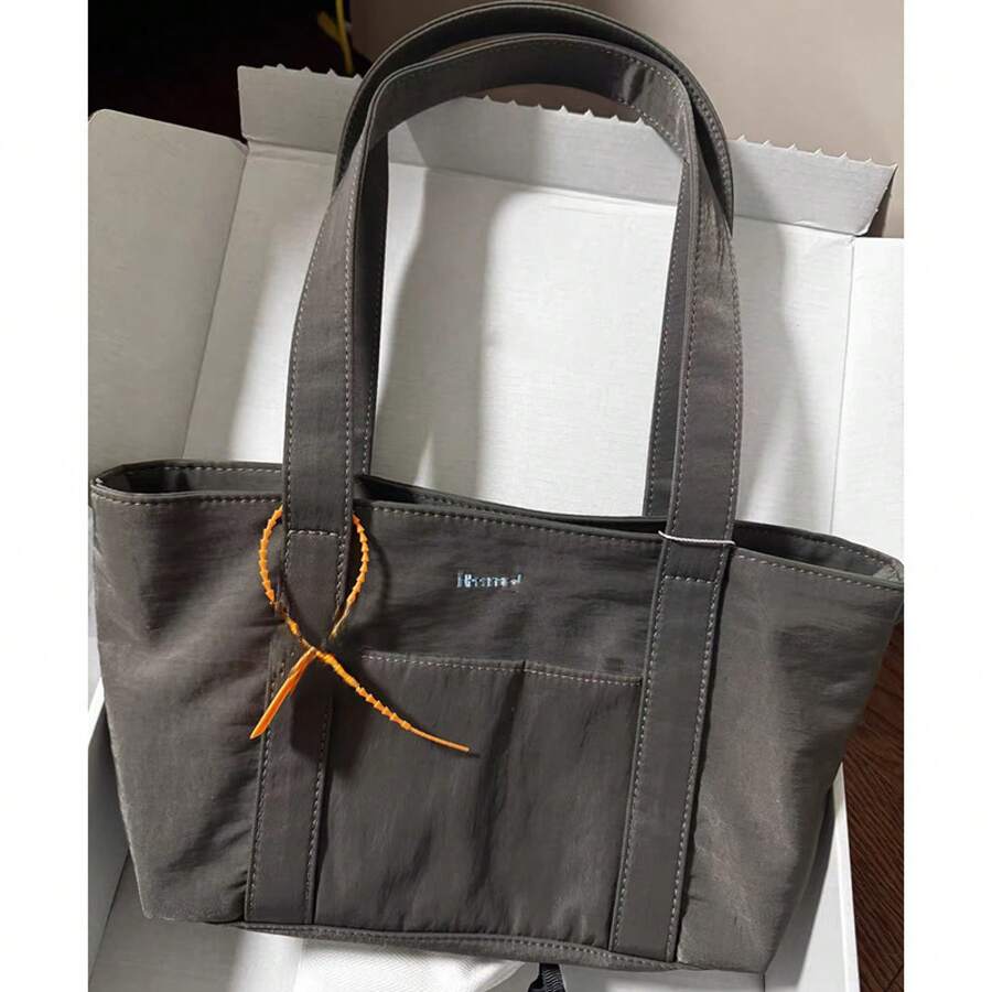 Women Fashion Backpacks, School Backpack - 灰色 - 查看 1