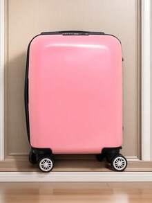 Carry-On Suitcase 10 Kg Travel Wheels 360° Models + 2023 NEW Models And Colors Double Wheels - Hồng - Xem 2