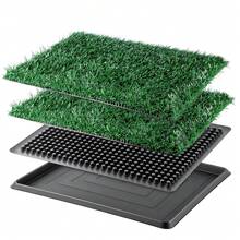 Dog Toilet Tray With Artificial Grass Reusable Dog Litter Tray For Puppies - L - View 2