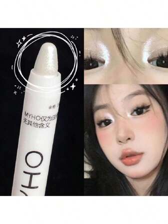 Lápiz iluminador de cejas, unicolor, para iluminar y destacar