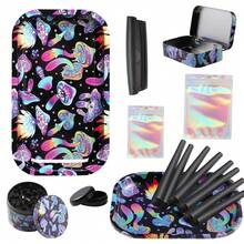20 Pack Jellyfish Rolling Tray Metal Crusher Rolling Machine Tube Stash Box Combo - Jellyfish - View 4