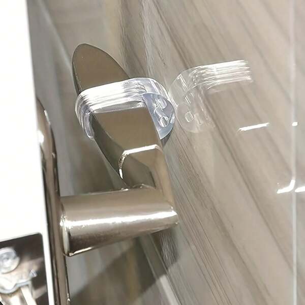 2 pièces Protège-choc de poignée de porte, Butoir de porte silencieux, Protecteur de poignée de porte, Coussin