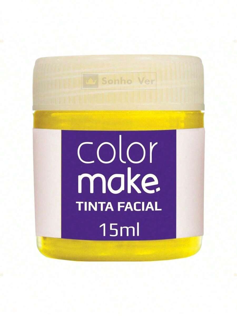 Colormake Liquid Paint All Colors Normal And Neon 15ml - Yellow - View 1