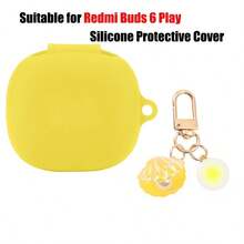 Llavero, cordón compatible con los auriculares Redmi Buds 6 Play, funda protectora de silicona suave - Con hebilla para colgar - Ver 11