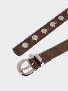Plus Size Gothic Style Vintage Studded Metal Buckle Belts, Bohemian Y2K Waist Belts, Fashion Accessory For Maxi Dresses, Jeans, Streetwear, Punk, Music Festivals, Parties, Graduation Summer, School
