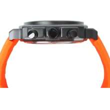 1 Relógio Eletrônico Multifuncional Masculino com Pulseira de Aço e Movimento Duplo, Relógio Masculino com Mostrador Grande e Resistente à Água