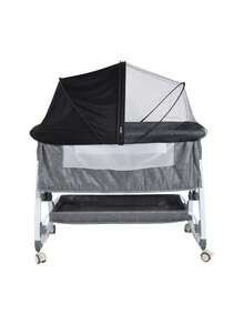 1 pezzo Zanzariera per lettino neonato, zanzariera per culle, zanzariera multifunzionale portatile per culle, parasole per uso all'aperto - Multicolore - Visualizzare 10