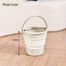 5L/9L Collapsible Silicone Plastic Bucket,Portable Outdoor Garden Bucket,Suitable For Outdoor Camping, Home Gardening, Kitchen Storage, Bathroom Cleaning, Cleaning Utensils, Household Cleaning Supplies, Room Decoration, Suitable For Kitchen, Restaurant, Party, Gathering, Home Gifts - One Size - View 11