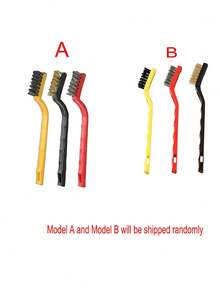 3件套厨房燃气灶清洁拆卸不锈钢丝刷厨房水龙头槽刷缝隙刷燃气灶清洁用品油污灰尘清洁含刮刀钢丝刷缝隙刷烟道刷（使用方法请看视频） - 瓦斯爐刷 - 查看 18