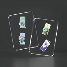 50Pcs Flower Language Bookmark Stickers Vinyl Aesthetics Stickers Decals Scrapbook, Journaling, Laptop, Bumper, Skateboard, Water Bottles, Computer, Phone, Cartoon, Hard Hat, Car Stickers