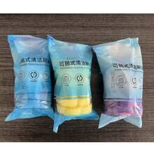 1 Set Disposable Toilet Brush, 1 Base And 6 Replaceable Heads, Portable Toilet Brush With Refill, Essential For Dorms, College Dorms, Back-To-School Supplies, Bathroom Decor, For Thoroughly Cleaning Household Toilets And Bathroom Fixtures, Suitable For Sinks, Bathtubs, Mops, Swimming Pools (Random Color & Style)