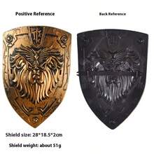1 Set Ancient Roman Warrior Armor Shield Sword Weapon Halloween Cosplay Costume Props Accessories - Party Gift - Exquisite Gift - Mini Ornament - Birthday Gift - Holiday Gift - Graduation Gift - April Fools' Day - Sacrifice Festival - Multicolor - View 11