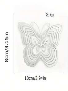 1 lub 2 szt. ze stali nierdzewnej wiatraczek 3D wiszący zestaw dekoracji do ogrodu, podwórka - kinetyczny lustrzany polerowany łapacz słoneczny - bezwietrzna rzeźba wirowa - zewnętrzny odblaskowy dzwonek wietrzny - sztuka medytacji