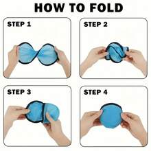 8/6/4/2pcs Random Color Foldable Hand Fan, Durable PA Nylon Material, Colorful Set, Suitable For Outdoor Activities, Gatherings And Weddings, Includes Storage Bag - A - View 3