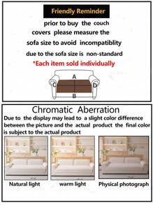 1pc Universal Sofa Cover, Modern Minimalist Anti-Slip Sofa Cushion, Removable And Washable Sofa Slipcover, Fashionable Soft & Non-Fading Decorative Sofa Blanket, Suitable For Bedroom, Office, Living Room, L-Shaped Sofa & 1/2/3/4-Seat Sofa.
