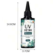 Résine UV transparente améliorée 1000 g/500 g/100 g pour la fabrication de bijoux DIY, kit de résine UV, résine époxy UV à faible odeur pour le moulage, moules en résine DIY, décoration artisanale