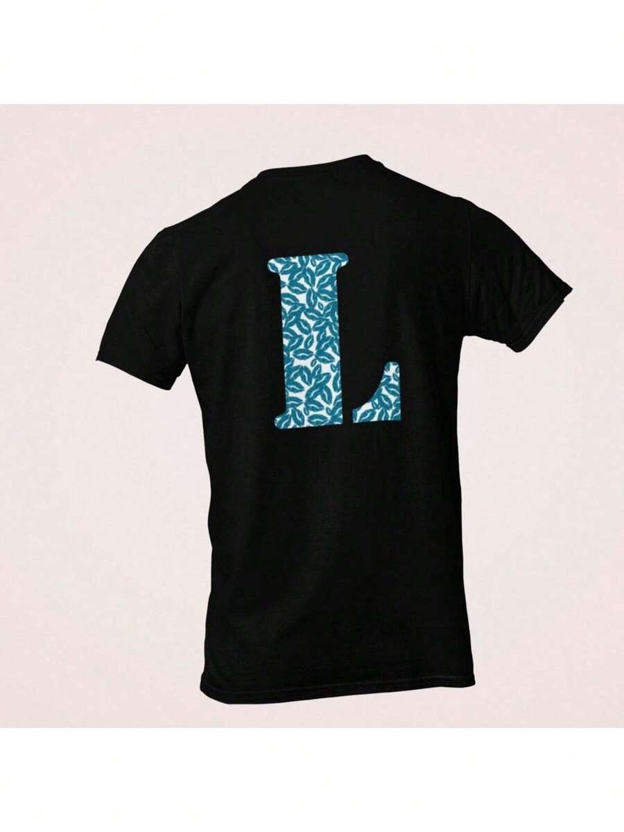 Premium 100% Cotton Kisses T-Shirt For Boyfriend Couple Kisses Black White Streetwear Release 2025 Kisses L Blue Unisex Shirt