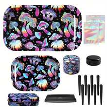 20 Pack Jellyfish Rolling Tray Metal Crusher Rolling Machine Tube Stash Box Combo - Jellyfish - View 7