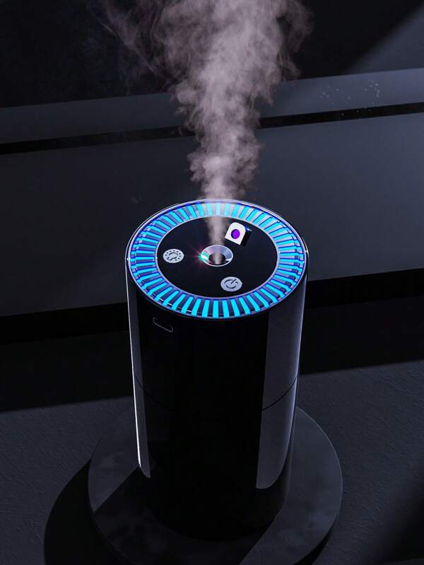 Car Mounted Aromatherapy Diffuser, Car Air Freshener, Colorful Atmosphere Starlight Lamp With Intelligent Start And Fast Charging, 5 Working Modes And 5 Choices Of Aromatherapy Essential Oils, Suitable For Families, Cars, And Small Spaces. New Car Accessories Include Ocean Essential Oils