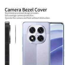 2 pezzi Protezione per lente della fotocamera in vetro temperato, compatibile con Redmi Note 14/13 Pro/Pro+ 4G/5G, copertura per lente della fotocamera antischeggiatura HD chiara, regalo per compleanni, famiglia, amici, accessori per telefono, impermeabile, antiurto, anti-caduta, anti-impronta digitale, copertura completa