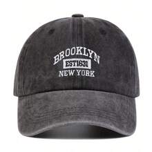 1 Washed Men's Baseball Cap,Fashionable Couple Hats
