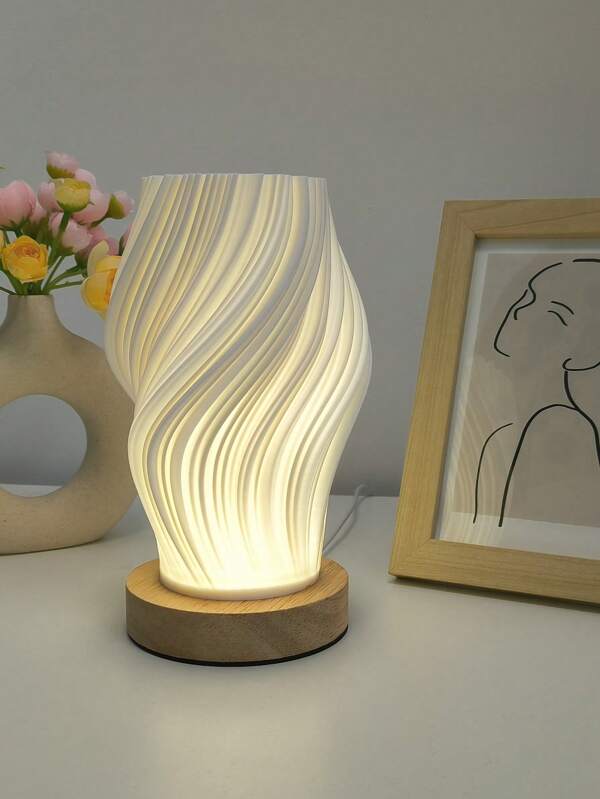 Minimalist Creative LED Desk Lamp With 3 Color Modes, Suitable For Lighting And Decoration In Study, Living Room, Bedroom
