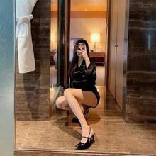 Women Pumps - 黑色[10公分] - 查看 5