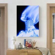 Set Of 1/3/6 Pcs Pop Modern Wall Arts Posters, Prints, Halo Posters, Study, Office, Bathroom, Dormitory, Living Room, Bedroom, Home Decoration Unframed-Style