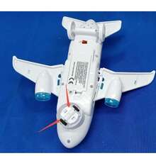 1 件电动飞机玩具灯和音乐，DIY 组装，男孩和女孩的飞机模型，儿童生日礼物，课堂派对奖品（手工测量可能有轻微偏差） - 彩色 - 查看 8