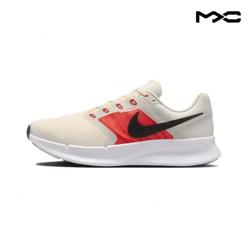 Run 3 'Pale Ivory Light Crimson' Cream Black Sneakers Men DR2695-107 - Multicolor - View 1