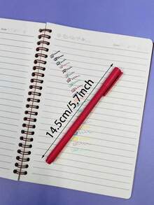 20/30 قطعة/مجموعة أقلام حبر بألوان متنوعة من فئة كرات التحكم بالسرعة، حبر مقاوم للبهتان، توريد قرطاسية للطلاب ودفاتر كتابة اليد للعودة إلى المدرسة