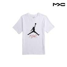 Flight Basketball Short-Sleeve T-Shirt Men Tops White