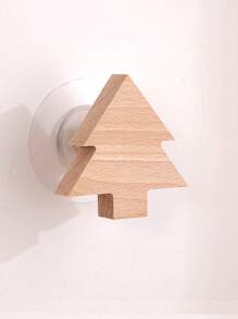1pc Cute Wooden Cabinet Door Handles - Polished Finish, Star & Moon Design For Youngsters' Room Wardrobe And Drawer Pulls, Wooden Star Moon Kitten Animal Design Cabinet Handles, Suitable For Children's Room Cute Dresser Closet Cabinet Drawer Handle Baby Home Creative Drawer Handles Pulls